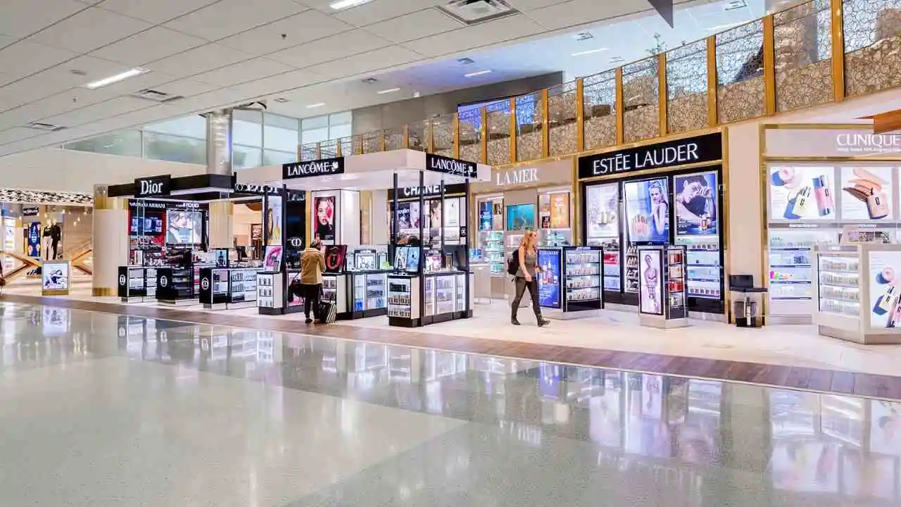 Dallas Fort Worth International Airport overview with terminal layout