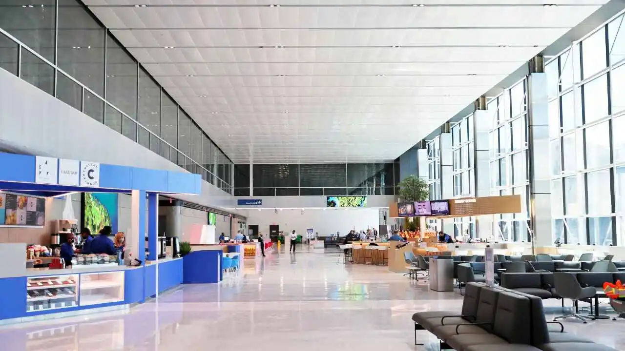 Terminal D at Dallas-Fort Worth International Airport (DFW)