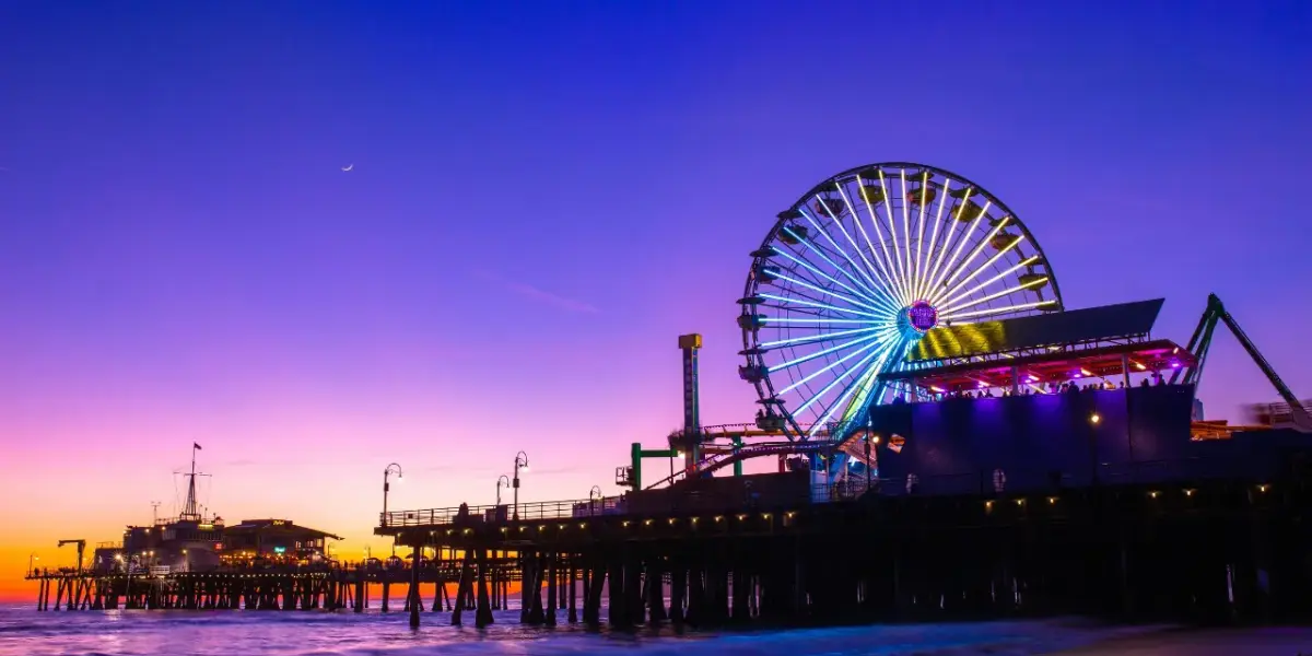 How far is Santa Monica from LAX Airport?